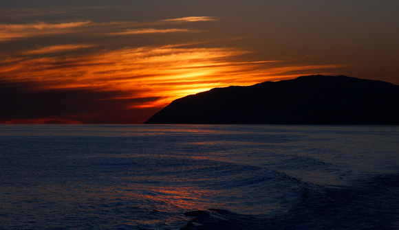Sunset over Catalina